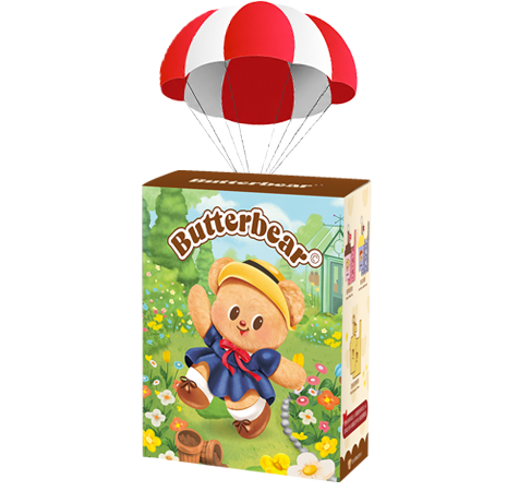 星展銀行 x Butterbear毛絨吊飾收納袋盲盒