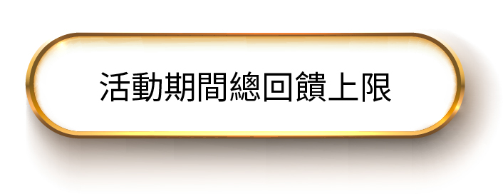 活動期間總回饋上限
