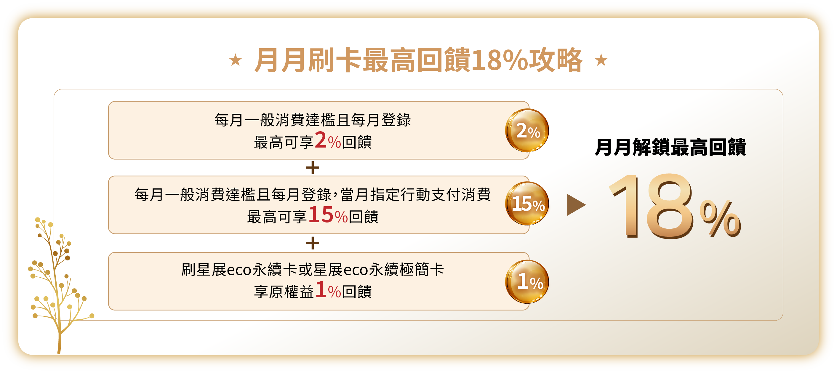 月月刷卡最高回饋攻略