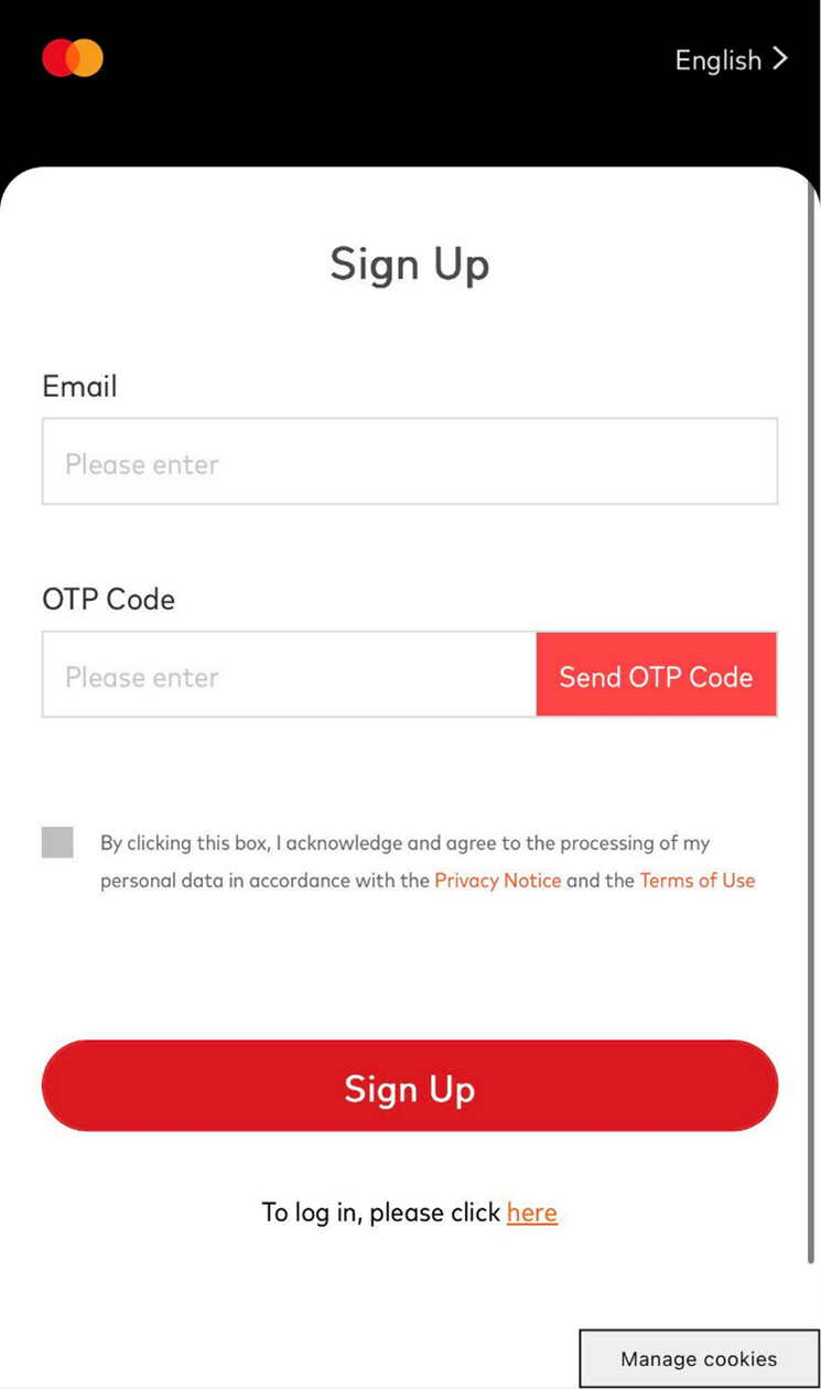 Step 1：取得OTP code輸入