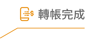 轉帳完成
